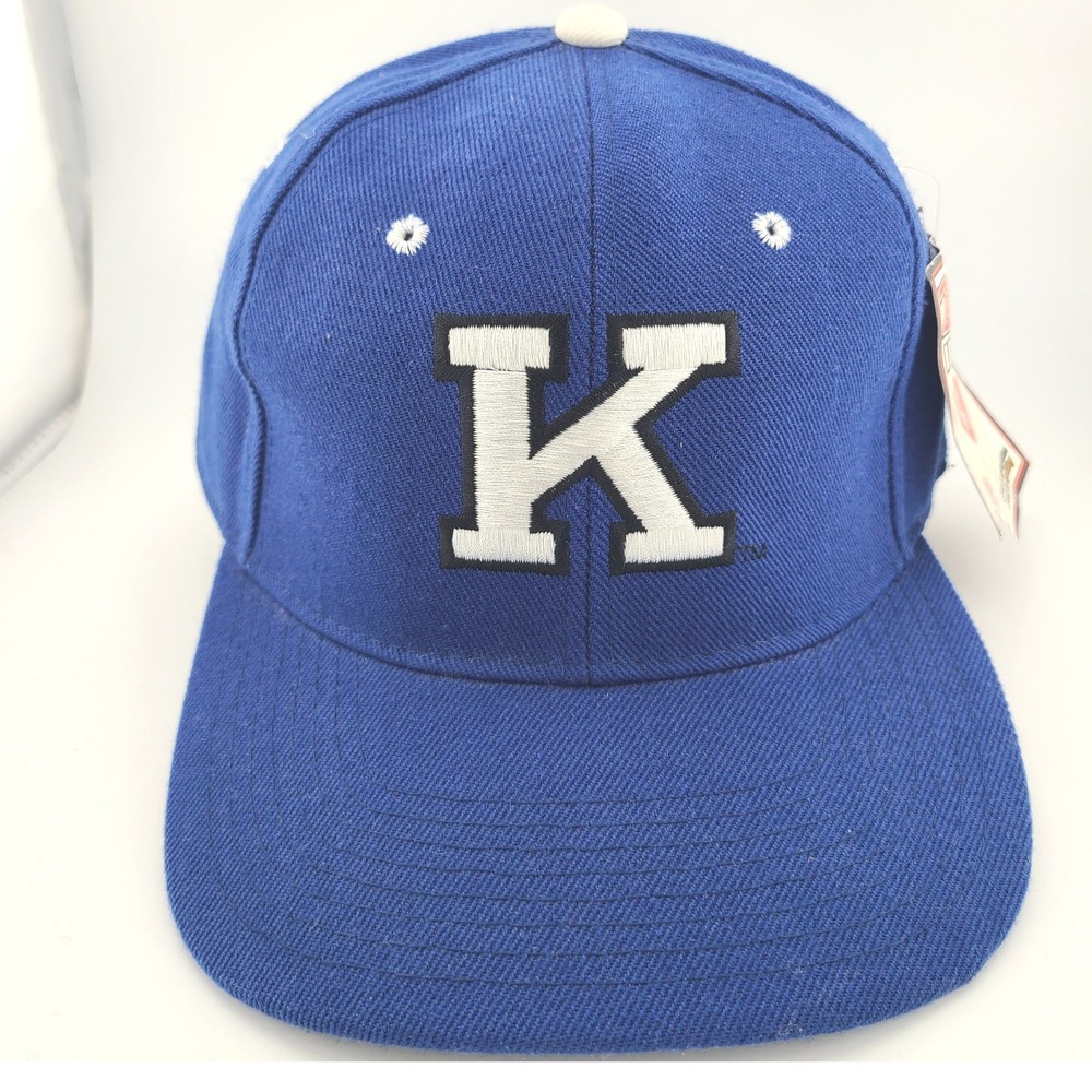 VTG Zephyr Grafx Kentucky Wildcats The DH Cap Mens 7 3/8 Blue White Fitted Hat